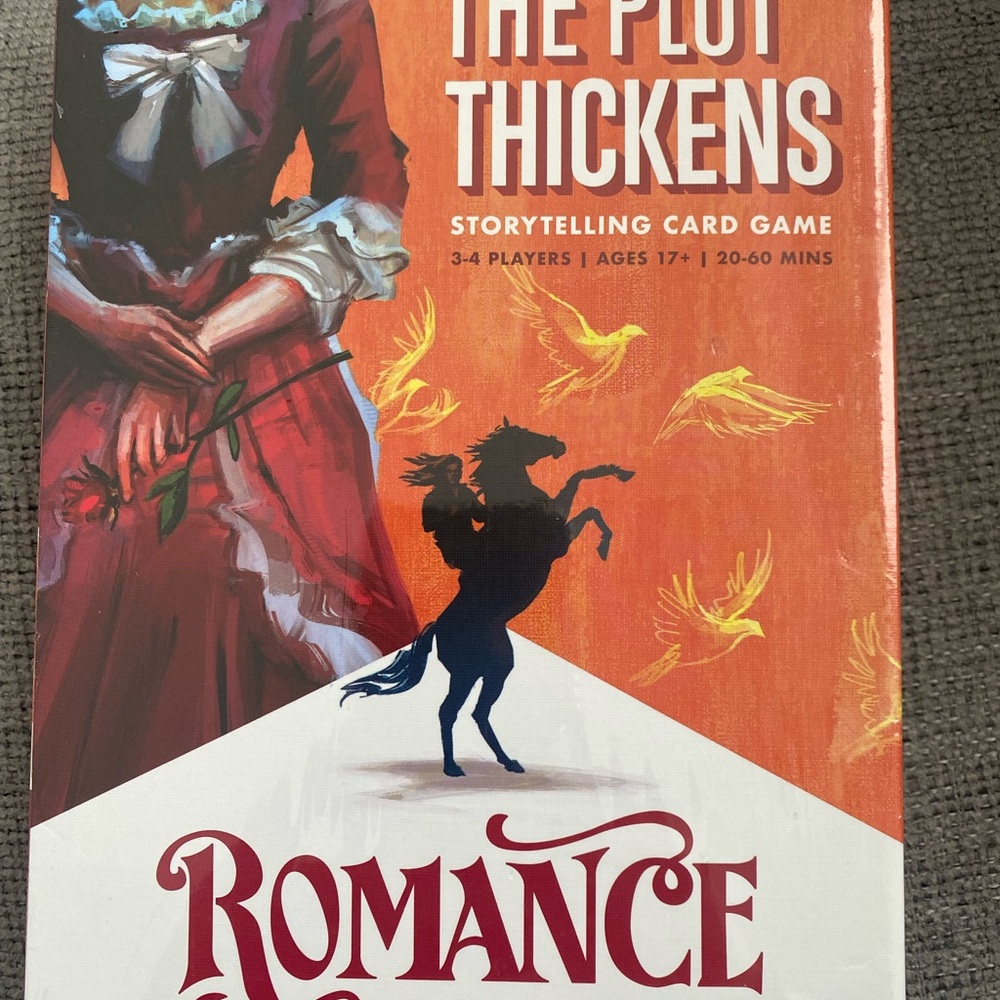 The Plot Thickens Storytelling Card Game - Romance Edition